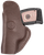 1791 Gunleather FCD1BRWL Fair Chase  IWB Size 01 Brown Leather Deer Hide Belt Clip Fits Ruger LCP 380/S&W Bodyguard Left Hand