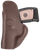 1791 Gunleather FCD1BRWL Fair Chase  IWB Size 01 Brown Leather Deer Hide Belt Clip Fits Ruger LCP 380/S&W Bodyguard Left Hand
