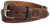 1791 Gunleather BLT014044VTGA 01 Gun Belt Vintage Leather 40/44 1.50" Wide Buckle Closure