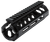 Firefield FF34057 Edge Handguard 6.62" 2-Piece M-LOK, Carbine Style Made of 6061-T6 Aluminum with Black Matte Finish for AR-15