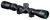 Konus 7260 KonusPro  Matte Black 2-7x32mm 1" Tube Engraved 30/30 Duplex Reticle Includes Mounting Rings
