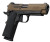 1911X-Carry, 45 ACP 4.2" 2Tone Brnz/Blk (2) 8rd