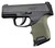 Hogue HandAll Beavertail Grip Sleeve Sig Sauer P365 OD Green
