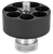 HKS 587A A Series  Black 7rd 38 Special/357 Mag Metal Fits S&W 686/Taurus 617/817/66