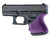 Hogue HandAll Beavertail Grip Sleeve Glock 26/27-Purple