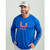 Huk Icon Crew Long Sleeve Shirt Ocean Blue 2XL