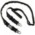 TacShield Warrior 2n1 Sling with HK Snap Hook 1.25" Black