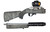 Hogue Ruger 10-22 Takedown Rub. OM Stock w/Standard Barrel Chan. Ghillie Green