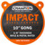 Champion Impact Steel Gong Target 10" Round