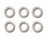 GrovTec Bulk Parts White Spacers 12/ct