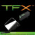 Truglo TFX Tritium Fiber Optic XTREME Handgun F.A.S.T. Sights Fit Glocks Except 42/43 & M.O.S. - F.A.S.T Rear Sight / TFX Front Sight - White