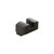 Ameriglo Serrated Black Rear Sight .300in H .165in Notch Hellcat OSP