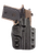 DeSantis Gunhide D94KAB6Z0 Cazzuto  OWB Black Kydex Paddle Fits Glock 19/19 Gen 5/19X/23/32/45 Right Hand