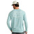 Huk Drift Performance Long Sleeve Shirt Heron Blue XL