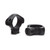 Konus 2-Piece Steel Riflescope Rings for Airguns & .22 Rails 30mm Low Black