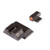 Night Fision Perfect Dot Night Sight Set Orange Front Black Rear for S&W M&P Shield