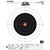 Champion Scorekeeper Targets Fluorescent Orange Bull 100 yd. Small Bore Rifle 12/ct