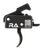 Rise Armament LE145AWP LE145 Tactical Single-Stage Curved Trigger with 4.50 lbs Draw Weight & Black Hardcoat Anodized Finish for AR-Platform Right