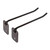 Hornady Square-Lok 6" Single Peg Hook Black 2/ct