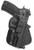 Fobus Standard Paddle Holster for CZ 750D Compact Black Right Hand