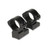 Talley Lightweight Alloy Scope Mounts - Black Anodized 1" - High Accumark - Magnum - Mark V (9 LUG)
