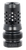 Dead Air DA124 Xeno Muzzle Brake Black Nitride 4140 Steel with 5/8"-24 tpi Threads