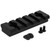 Tacfire Picatinny MLOK Rail Section 5 Slot Black