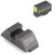 Night Fision Perfect Dot Official Student of the Gun Accur8 Night Sights w/Yellow Frnt+Blk Sq for Glock 17-39