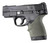 Hogue HandALL Beavertail Grip Sleeve S&W M&P Shield 45 Kahr P9/P40/CW9/CW40- Green
