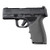 Hogue HandAll Beaver Tail Handgun Grip Sleeve Springfield Armory Hellcat Pro Slate Grey