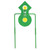 Champion .22 Double Reaction Metal Spinner Target Green Yellow Box