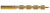 J. Dewey Brass Rifle Jag - Female Thread 8-36 .25/6.5mm