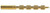 J. Dewey Brass Rifle Jag - Female Thread 8-36 .25/6.5mm