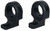 DNZ Hunt Masters 2-Piece Scope Mount - Savage Flatback Receiver 2003 & Older LA/SA - 1" Medium Black