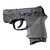 Hogue HandAll Beavertail Handgun Grip Sleeve for S&W Bodyguard 380/Taurus TCP & Spectrum Slate Grey