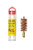 Pro-Shot Phosphorus Bronze Bristles/Brass Core Shotgun Bore Brush (5/16-27 Thread) 10 ga