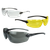 Radians OV3114CS Overlook Glasses Adult Clear/Smoke Gray/Amber/Black/Silver Frames 3 Pack
