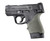 Hogue HandAll Beaver Tail Grip Sleeve S&W M&P Shield Ruger LC9 Glock 26/27 OD G