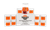 Tannerite PP410 Pro Pak  Impact Enhancement Explosion White Vapor Centerfire Rifle Firearm 1 lb 10 Targets