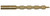 J. Dewey Brass Rifle Jag - Female Thread 8-36 .22 cal
