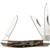 Roper Knives Stockman Chaparral Series Pocket Knife 3 Blades 2-1/2" Brown Bone