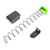 Mec-Gar ''Plus-2'' Adapter Set for Mec-Gar Magazines ONLY Full Size Glock 9mm Luger Full Size Magazines Black