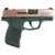 Sig Sauer Exclusive "Rose Sparkle Slide" P365-380 Handgun 380 Auto 10rd Magazine 3.1" Barrel Black Manual Safety