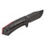 Smith & Wesson 24/7 Spring Assisted Folding Knife 1-9/10" Clip Point Blade Black