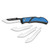 Outdoor Edge RazorEDC Lite Replaceable Blade Folding Knife 3" Drop Point Blade Blue