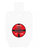 Birchwood Casey BC-47661   Pistol/Rifle Black/Red/White Steel Silhouette 0.38" Thick Hanging