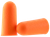 Walker's GWPFP50PK Foam Ear Plugs  Disposable Foam 32 dB Orange 50 Pair