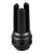 SilencerCo AC141 ASR Flash Hider Black Steel with 1/2"-28 tpi Threads for 5.56x45mm NATO