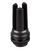 SilencerCo AC141 ASR Flash Hider Black Steel with 1/2"-28 tpi Threads for 5.56x45mm NATO
