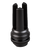 SilencerCo AC141 ASR Flash Hider Black Steel with 1/2"-28 tpi Threads for 5.56x45mm NATO